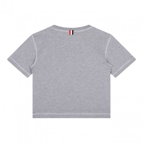 Grey Graphic Print T-Shirt 2