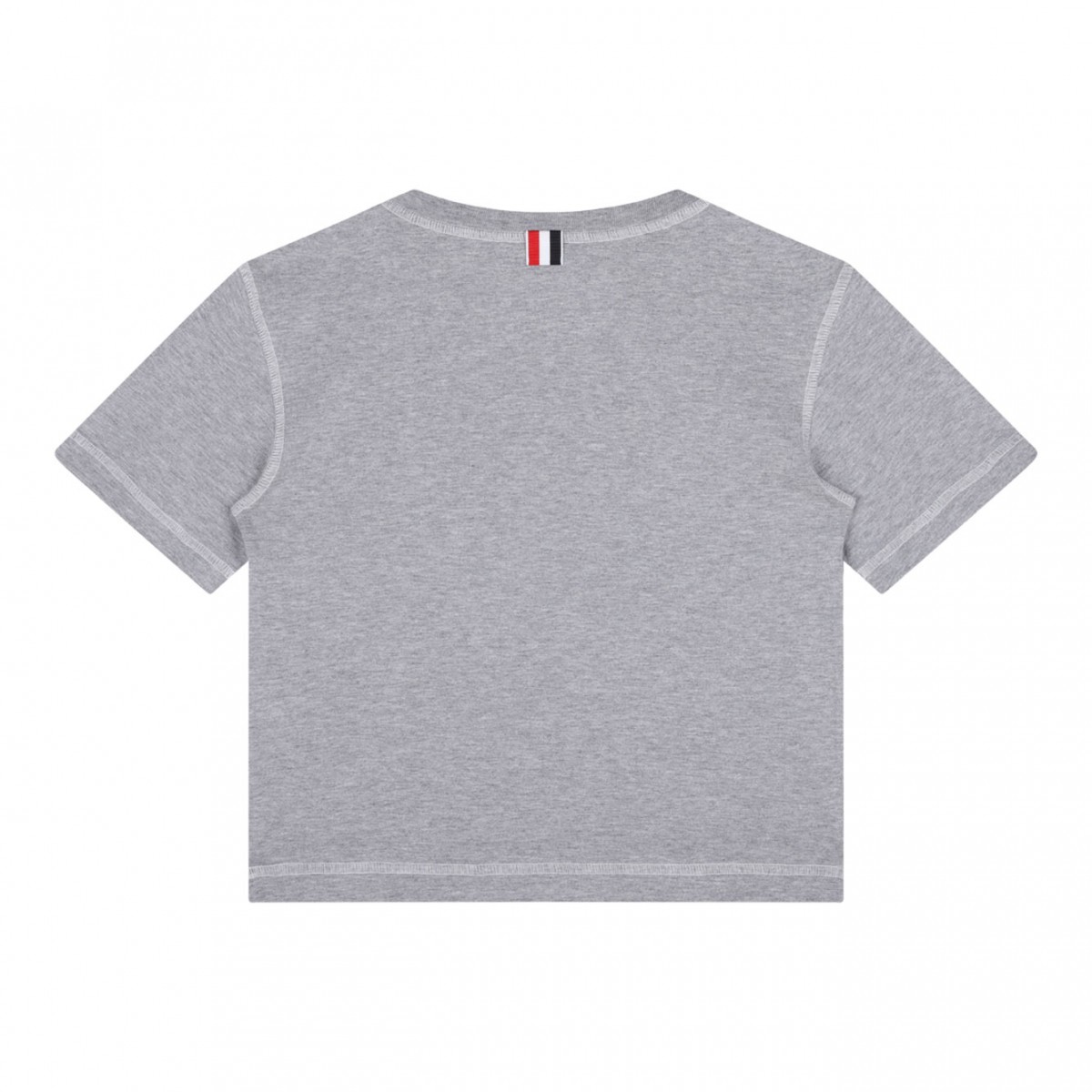 Grey Graphic Print T-Shirt