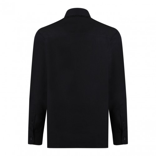 Black Logo Patch Shirt