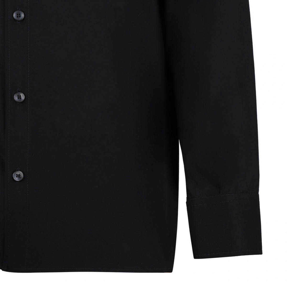 Black Logo Patch Shirt