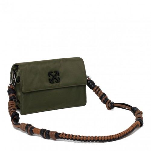 Military Green Jitney 1.4 Shoulder Bag