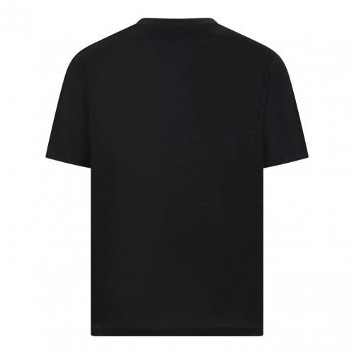 Black Logo Print T-Shirt