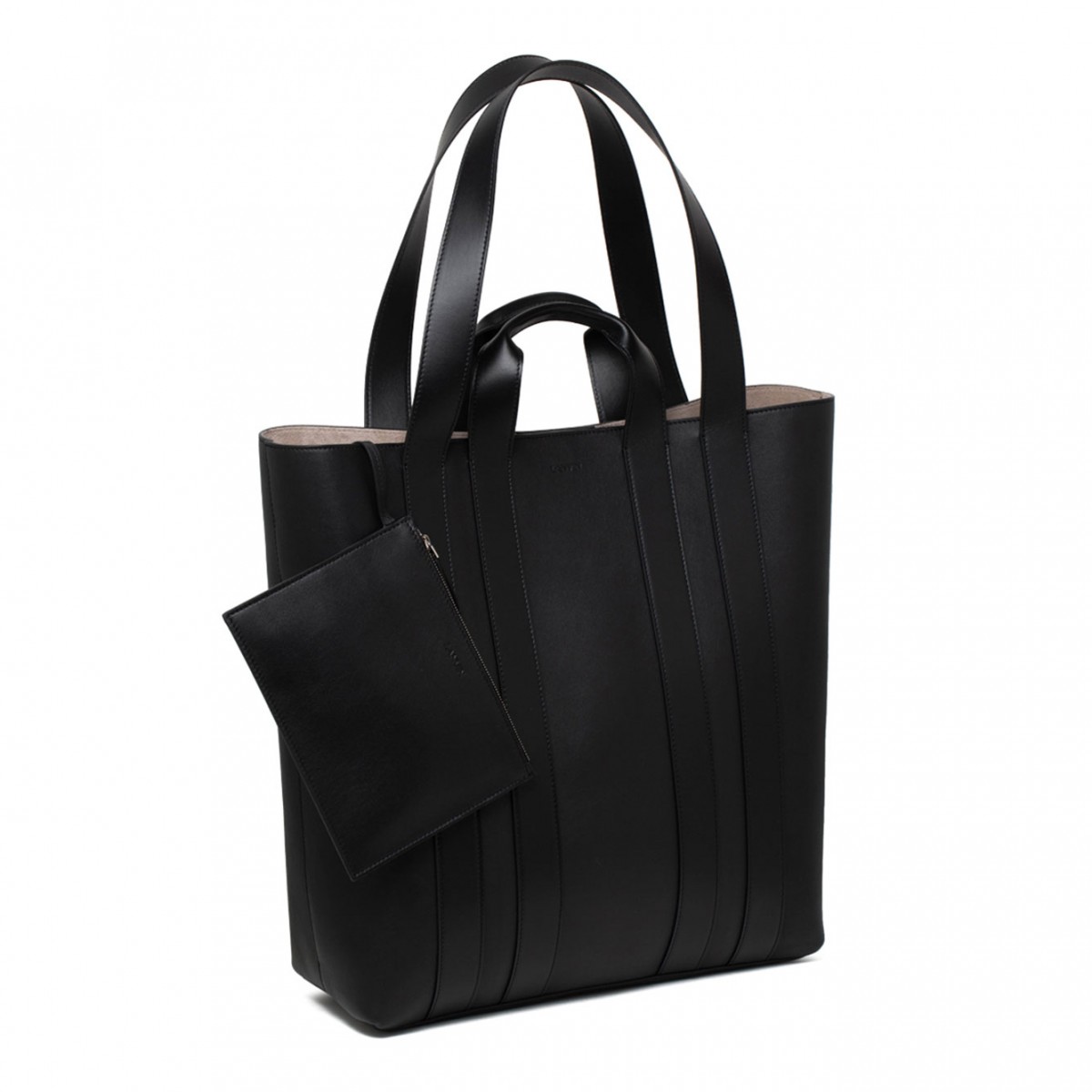 Black Ballade North South Tote Bag