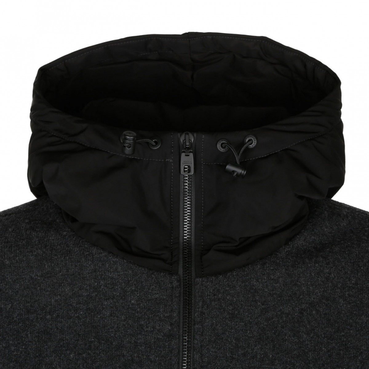 Black Wool Cashmere Blend Jacket