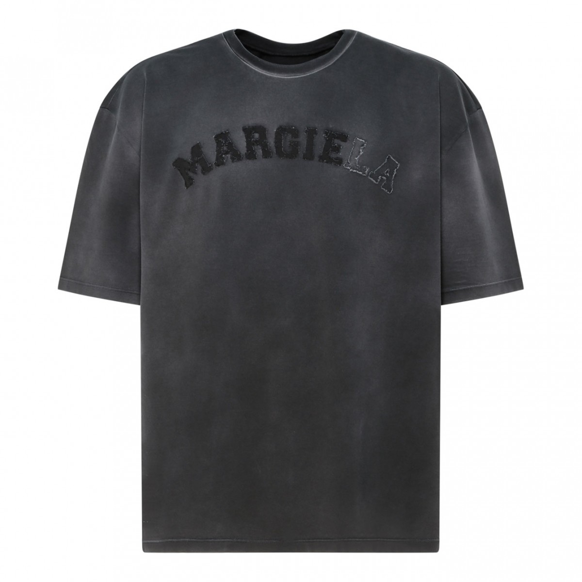 Black Logo Applique T-Shirt