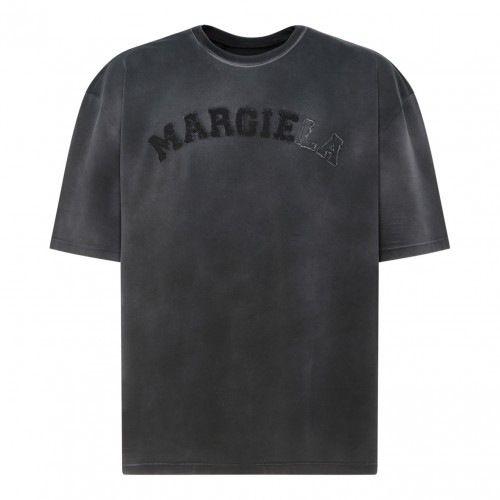 Black Logo Applique T-Shirt