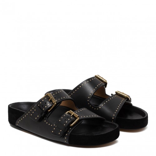 Black Lennyo Sandals 2