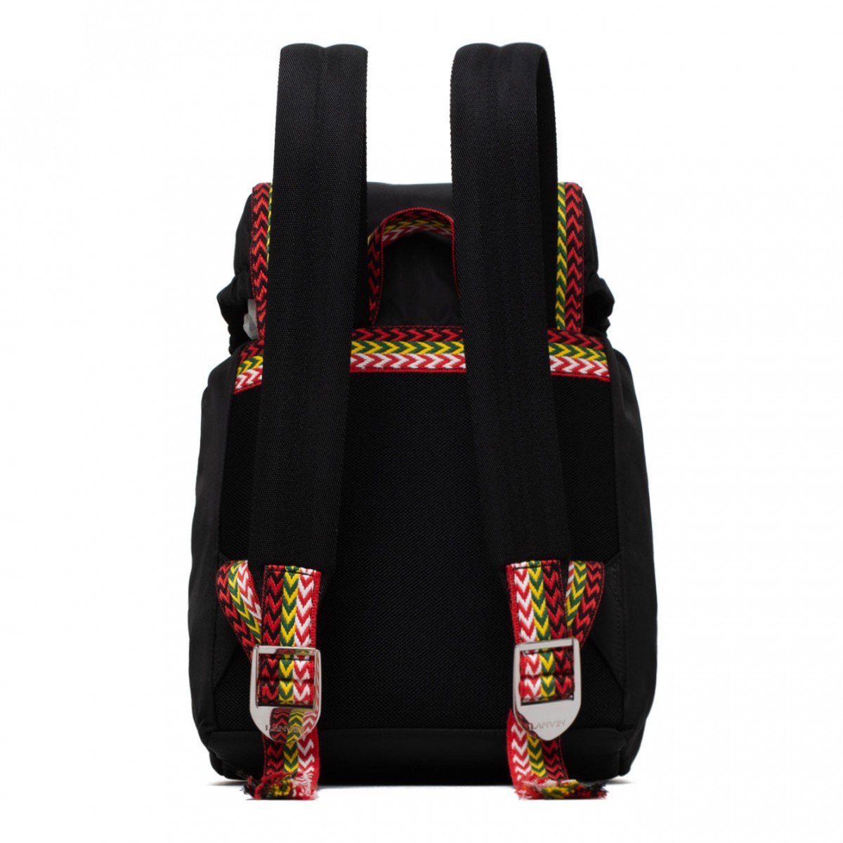 Black and Multicolour Nano Curb Backpack