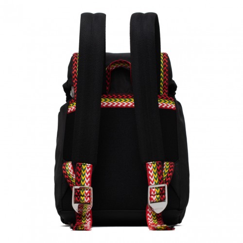 Black and Multicolour Nano Curb Backpack