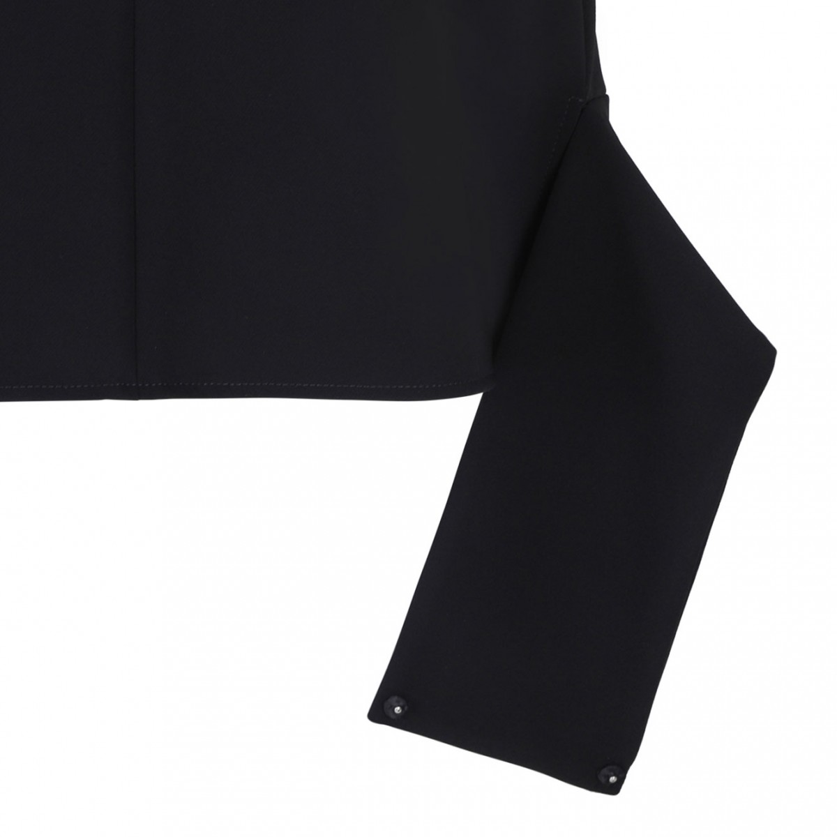 Black Belted Mini Skirt