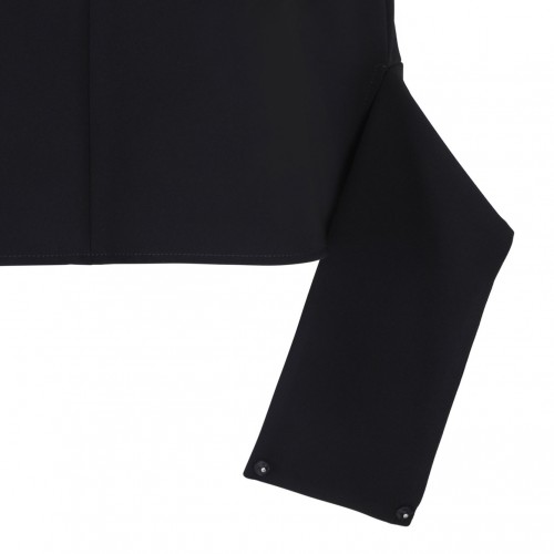 Black Belted Mini Skirt