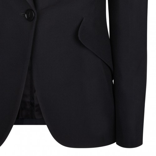 Black Single Breasted Blazer