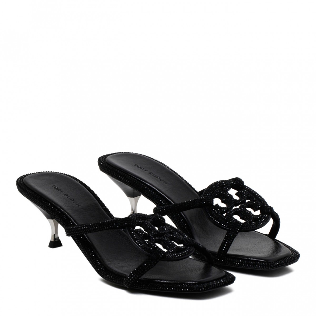 Black Miller Pav Bomb Sandal