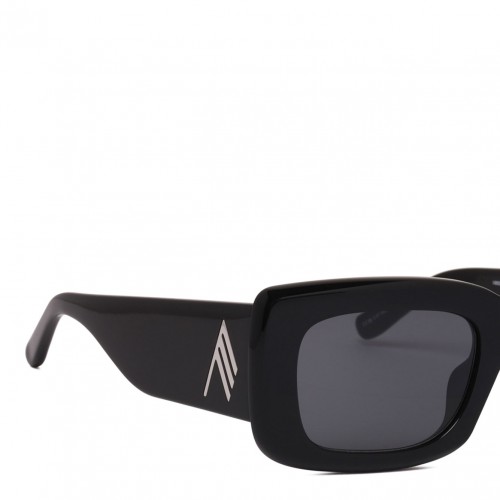 Black Rectangle Sunglasses