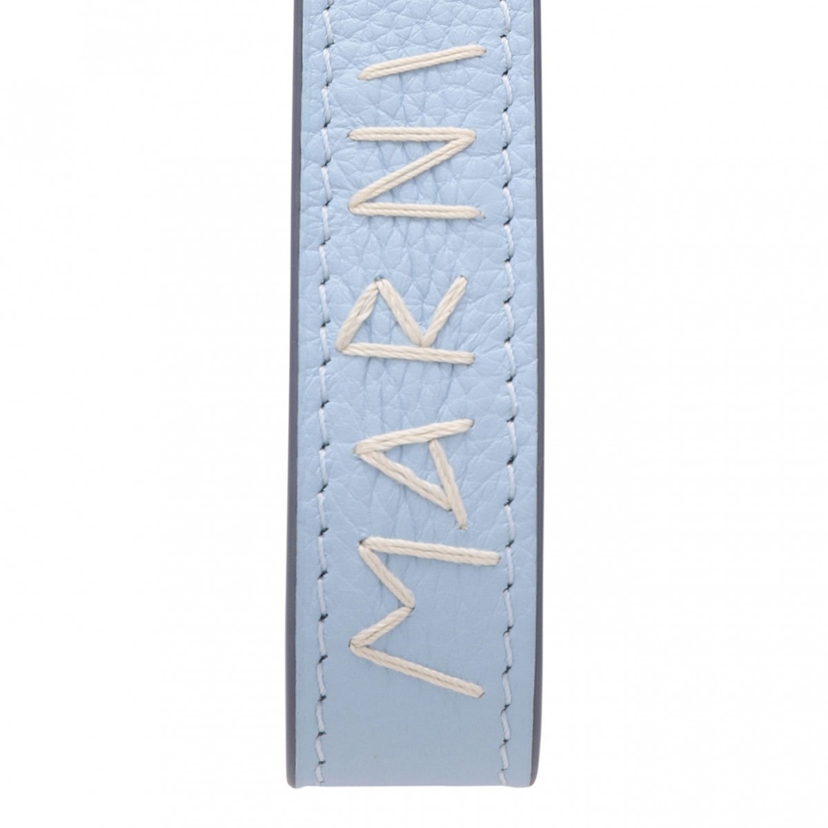 Light Blue Logo Embroidered Keyring