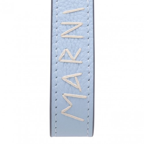 Light Blue Logo Embroidered Keyring