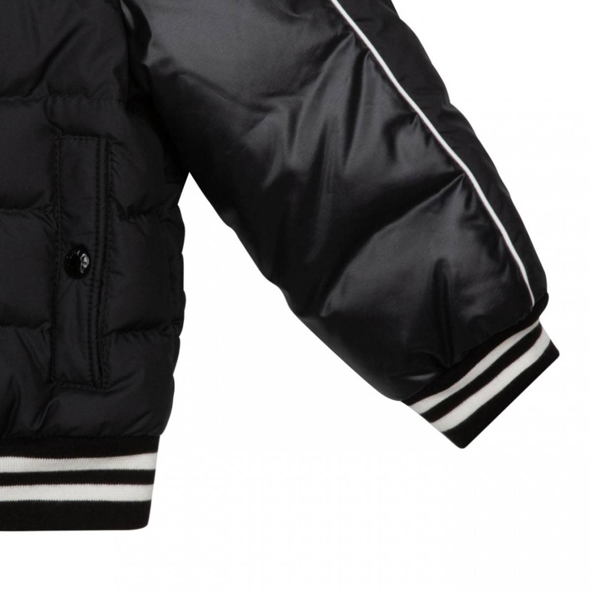 Black and White Down Jacket