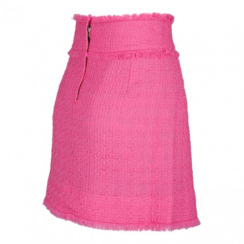 Pink Rachel Tweed Miniskirt