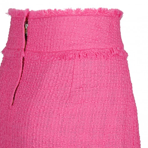 Pink Rachel Tweed Miniskirt