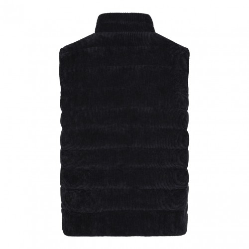 Black Corduroy Gilet