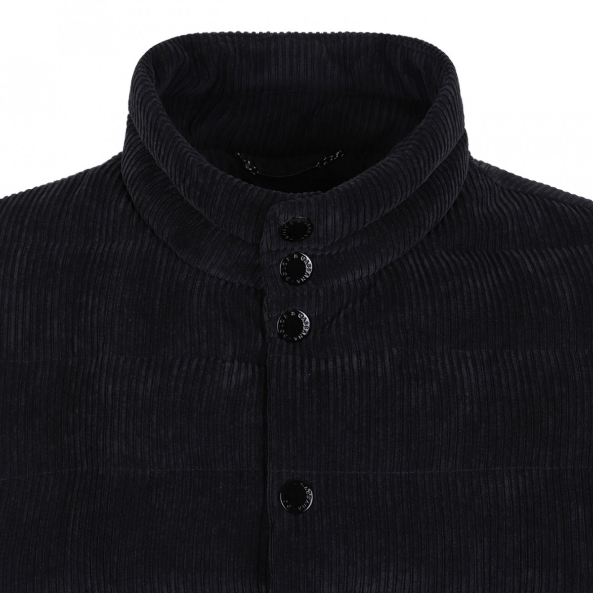 Black Corduroy Gilet