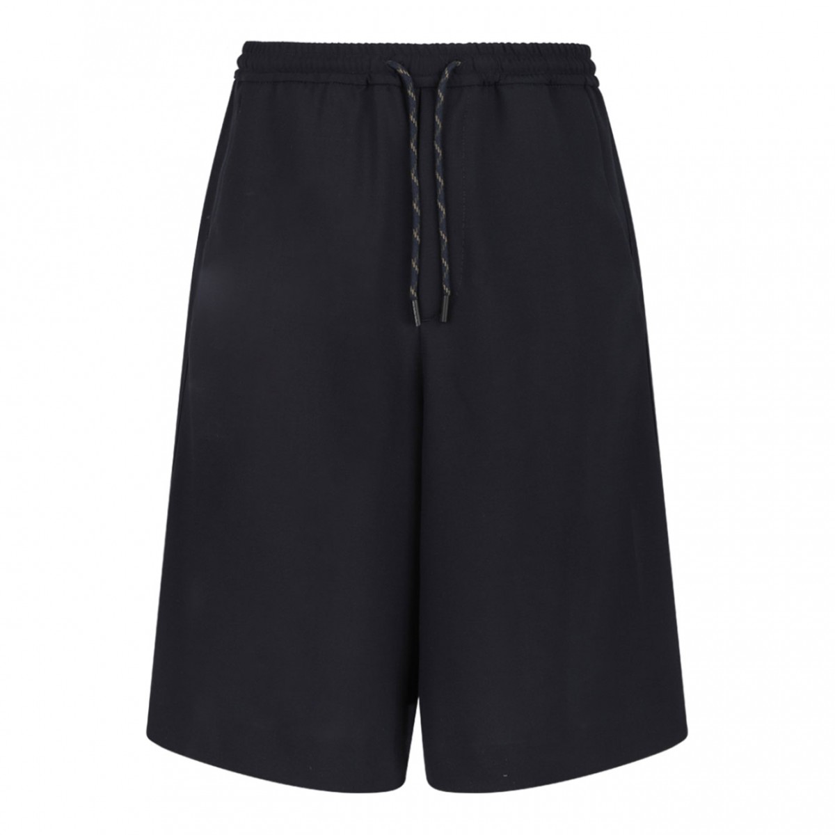 Navy Blue Basil Shorts