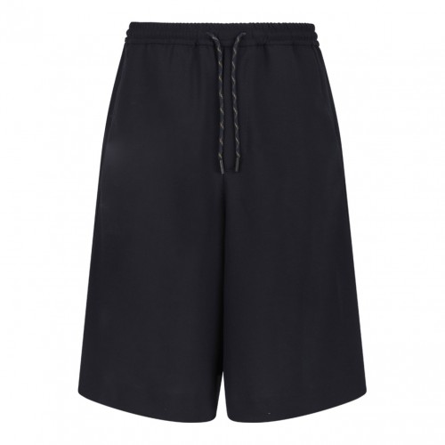 Navy Blue Basil Shorts