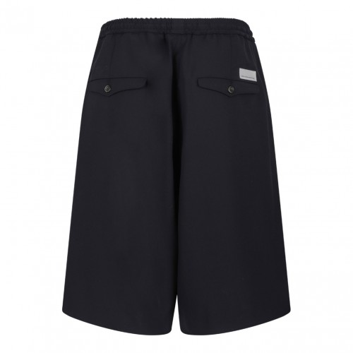Navy Blue Basil Shorts 2