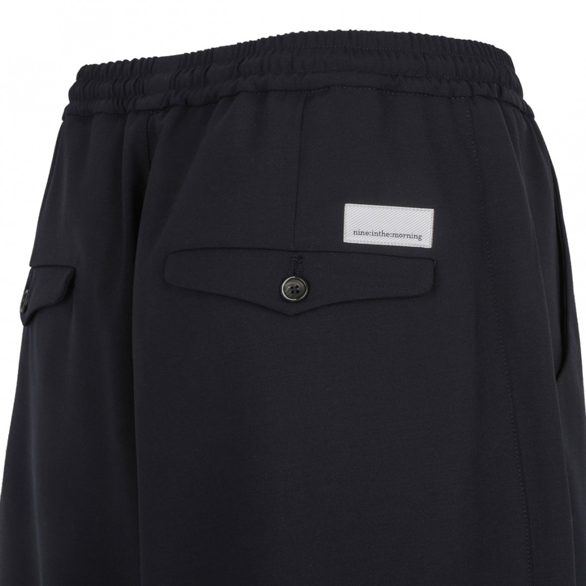 Navy Blue Basil Shorts