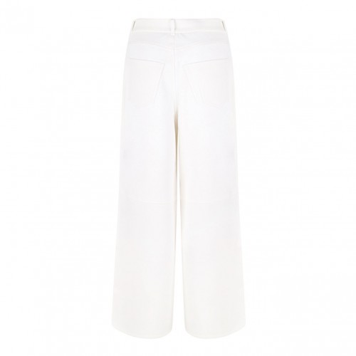 White Jersey Trousers 2