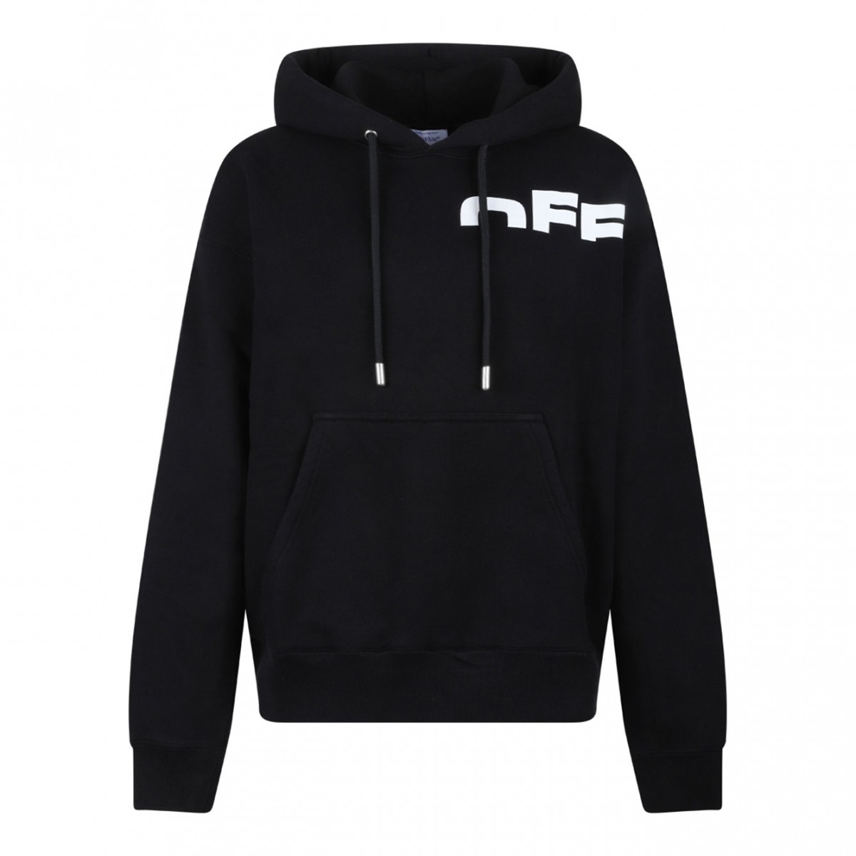 Black Shared Logo Hoodie