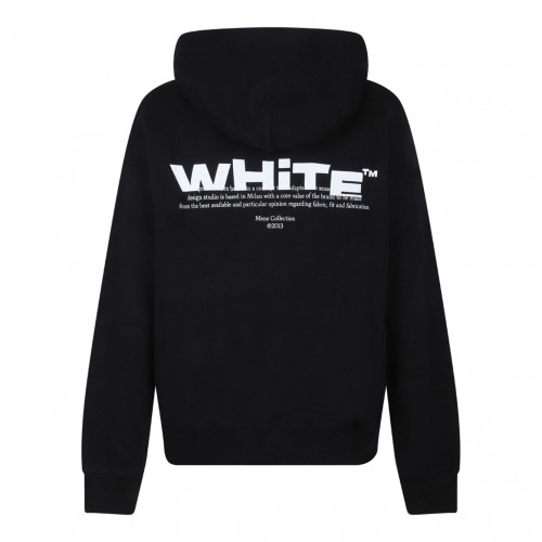 Black Shared Logo Hoodie 2