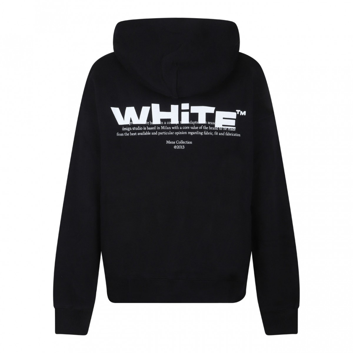 Black Shared Logo Hoodie