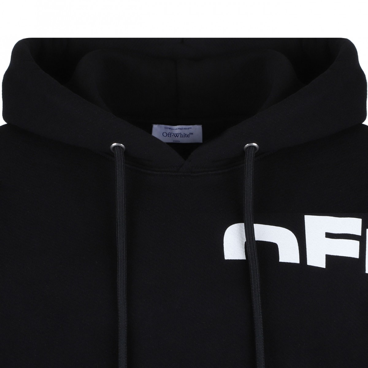 Black Shared Logo Hoodie