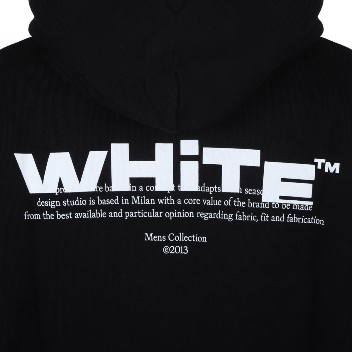 Black Shared Logo Hoodie