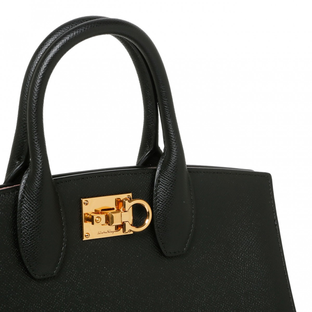 Black Small Studio Box Bag