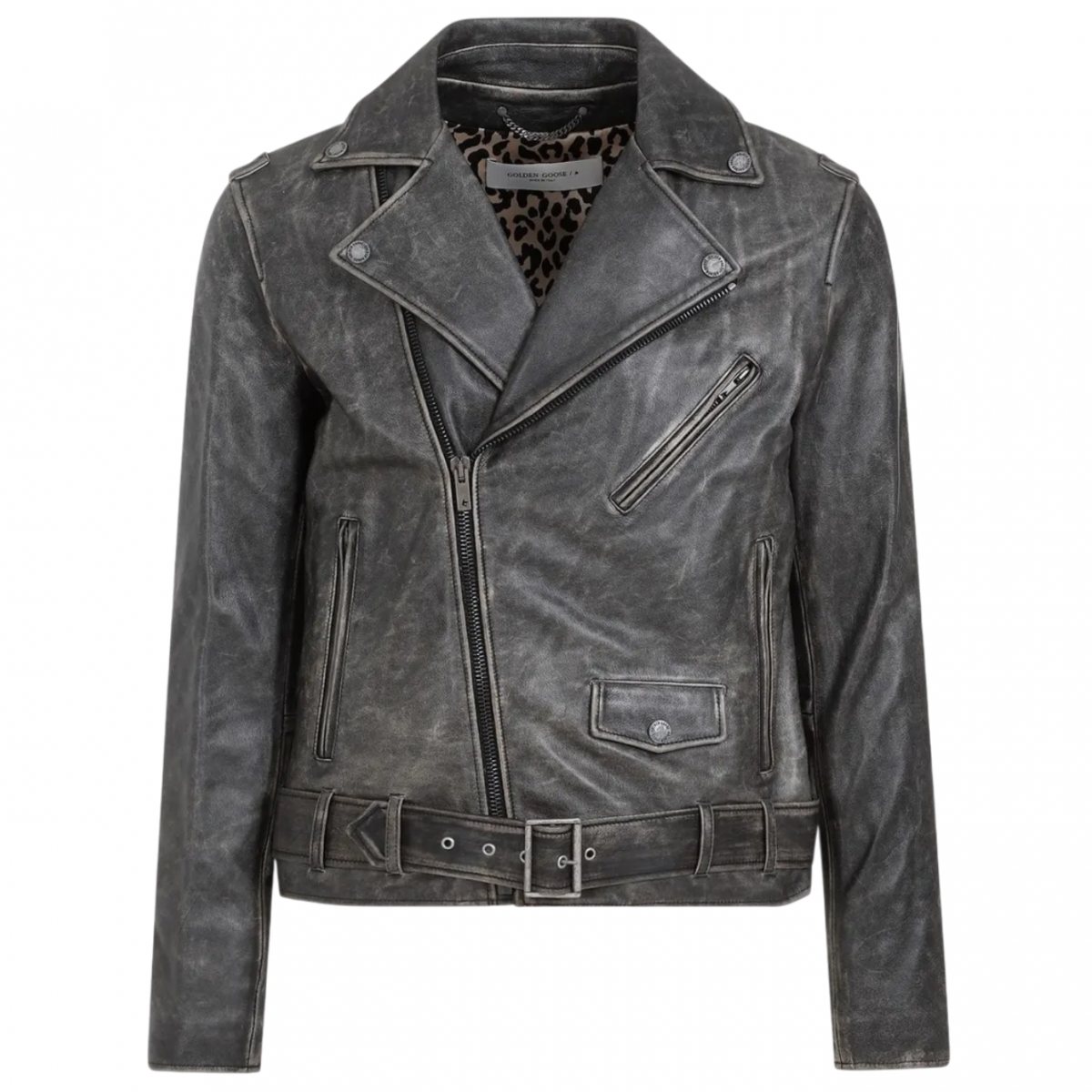 Leather Biker Jacket