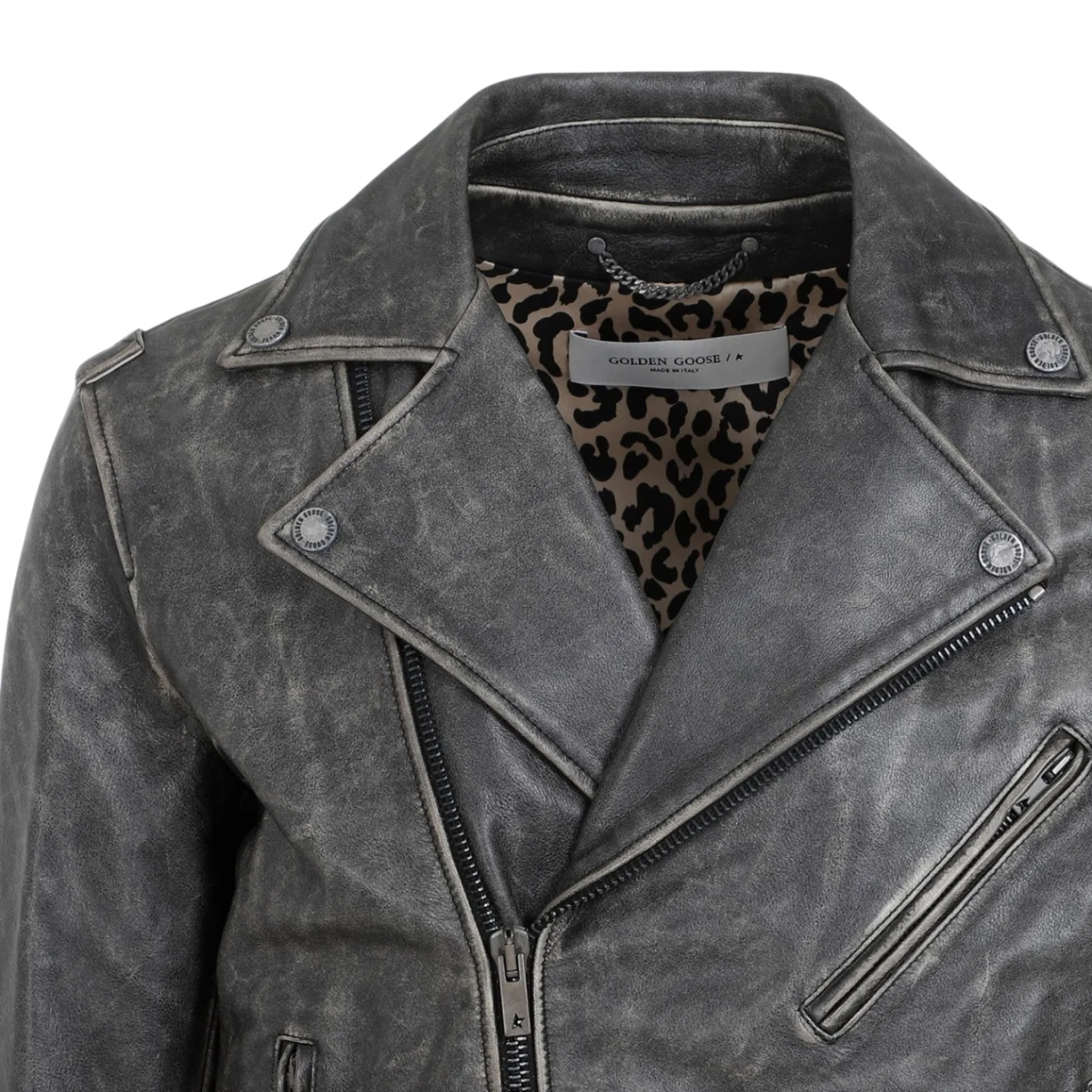 Leather Biker Jacket