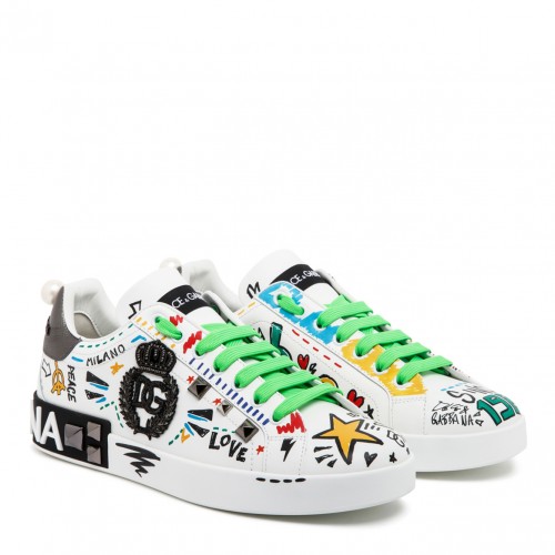 Graffiti Print Sneakers 2