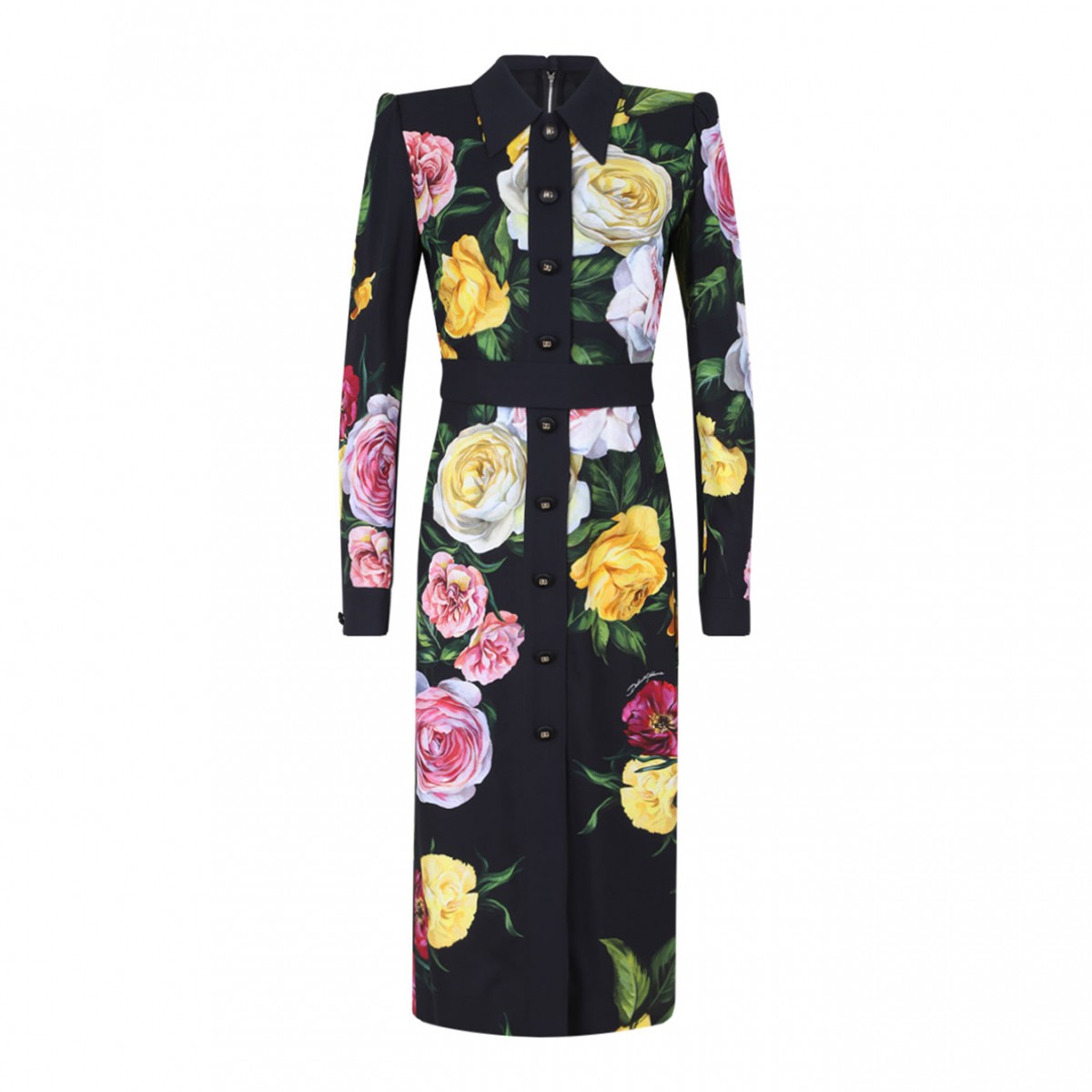 Floral Print Shirtdress