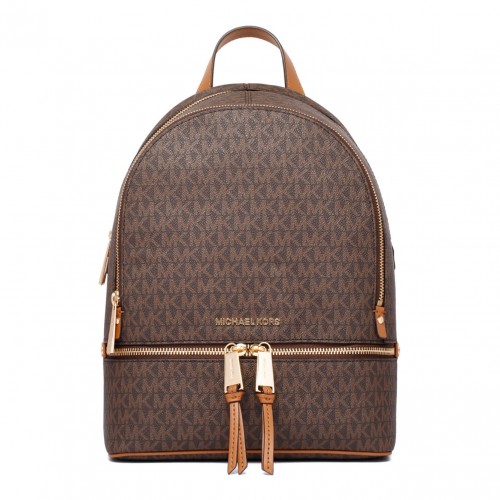 Brown Rhea Medium Backpack