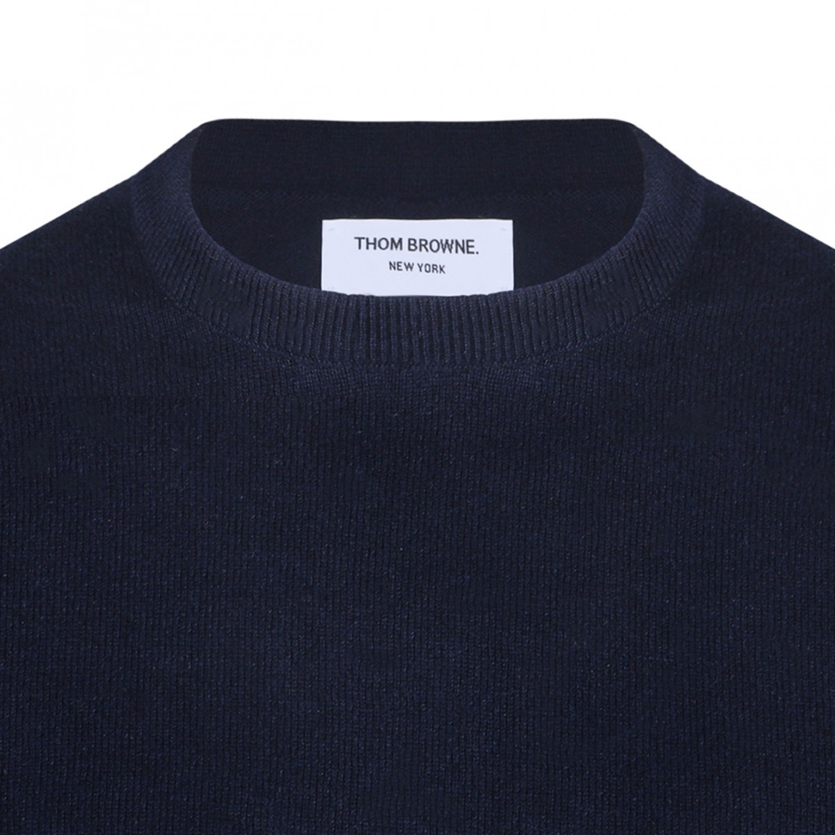 Navy Blue 4-Bar Pullover