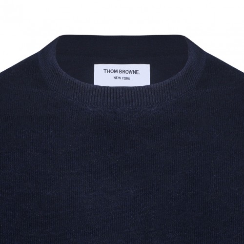 Navy Blue 4-Bar Pullover