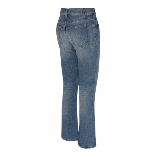Foggy Blue Bootcut Jeans