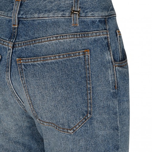 Foggy Blue Bootcut Jeans