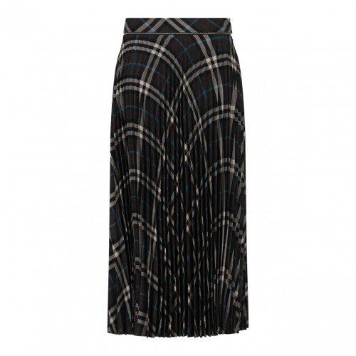 Pleated Check Skirt 2