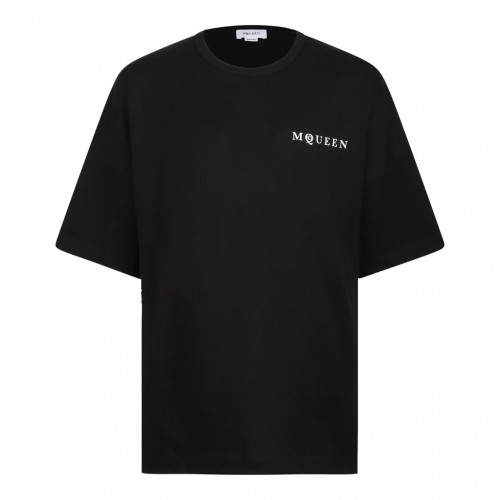 Black Logo Print T-Shirt