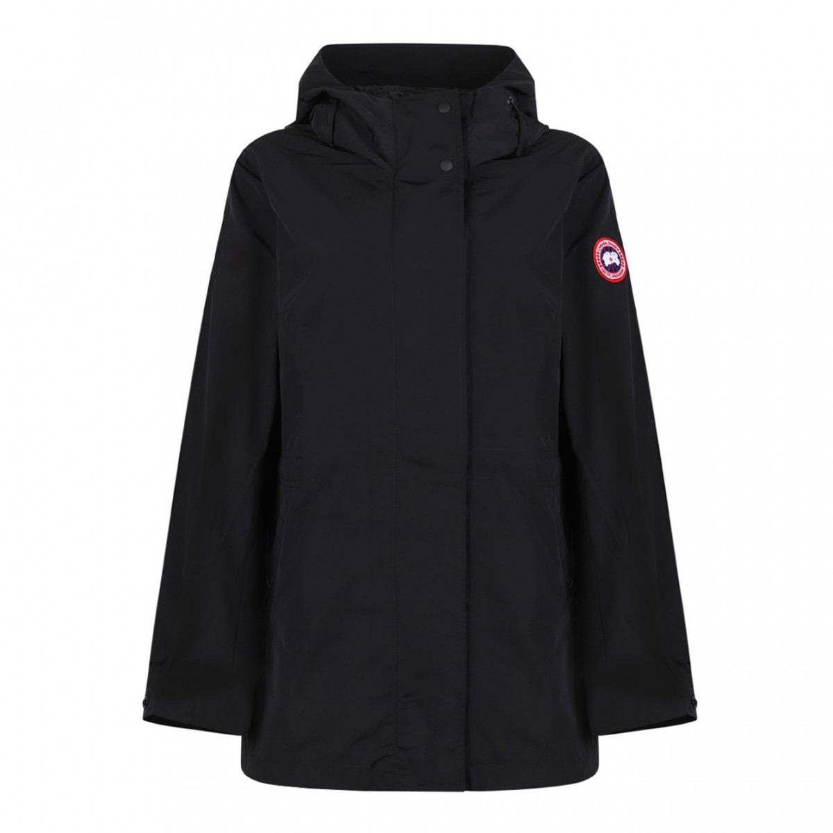 Black Windbreaker Jacket