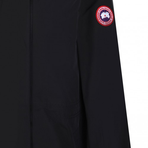 Black Windbreaker Jacket