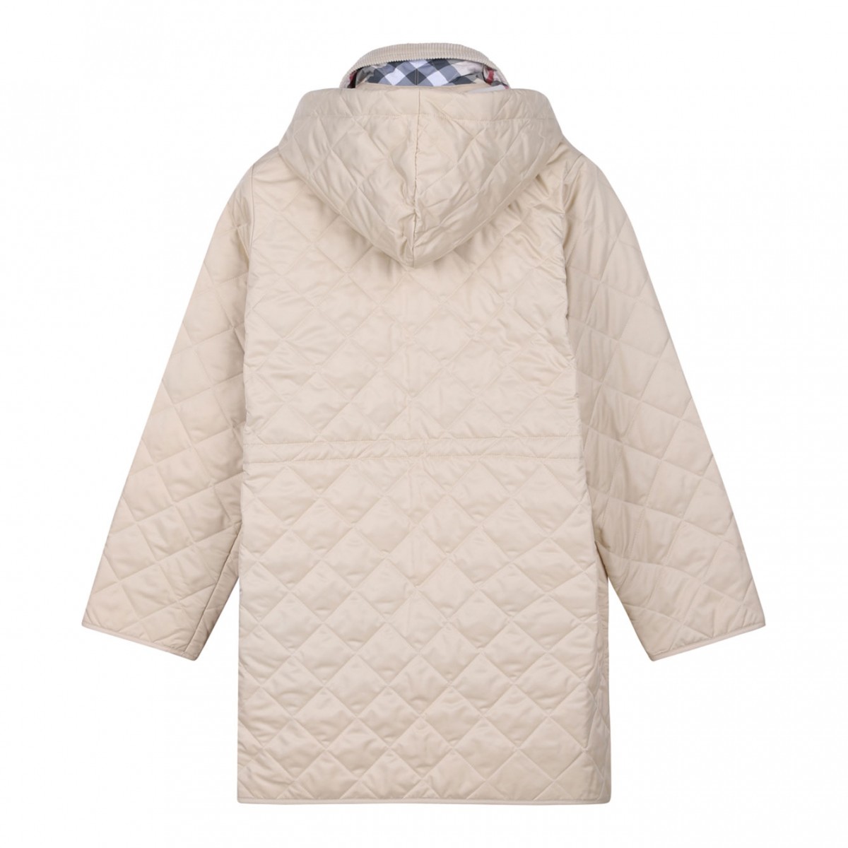 Pale Stone Hooded Jacket